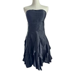 Vintage Y2K Solution Strapless Whimsigoth Cotton Mini Dress